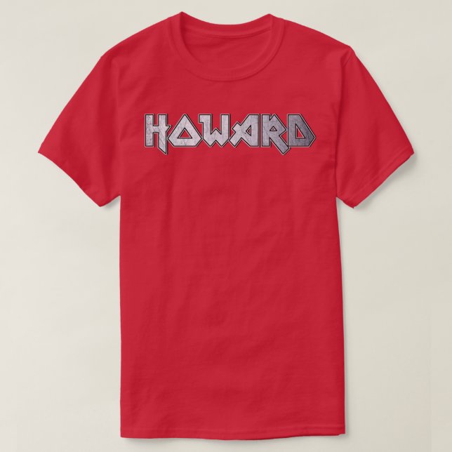 Heavy metal Howard T-Shirt (Design Front)