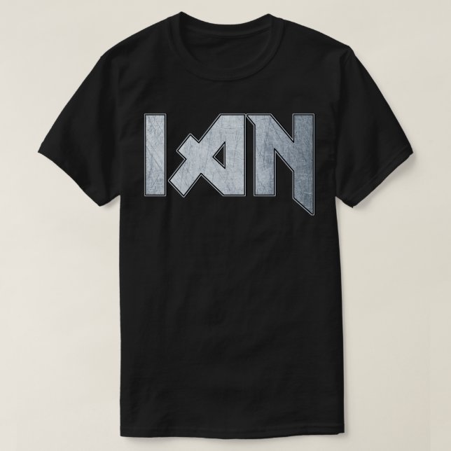 Heavy metal Ian T-Shirt (Design Front)