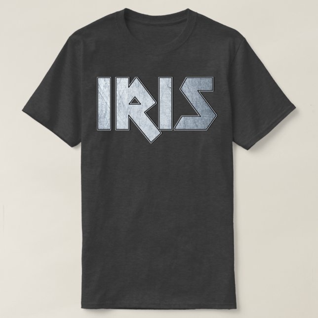 Heavy metal Iris T-Shirt (Design Front)