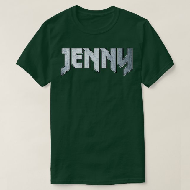 Heavy metal Jenny T-Shirt (Design Front)