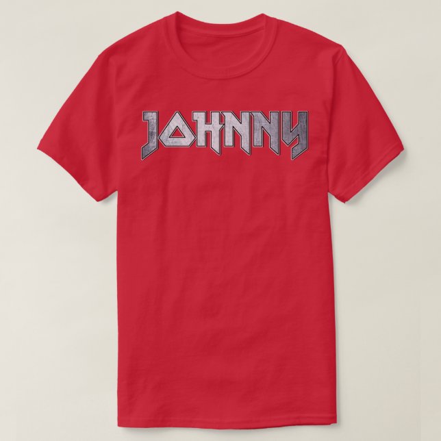 Heavy metal Johnny T-Shirt (Design Front)