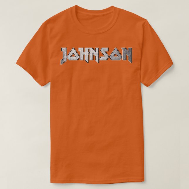 Heavy metal Johnson T-Shirt (Design Front)