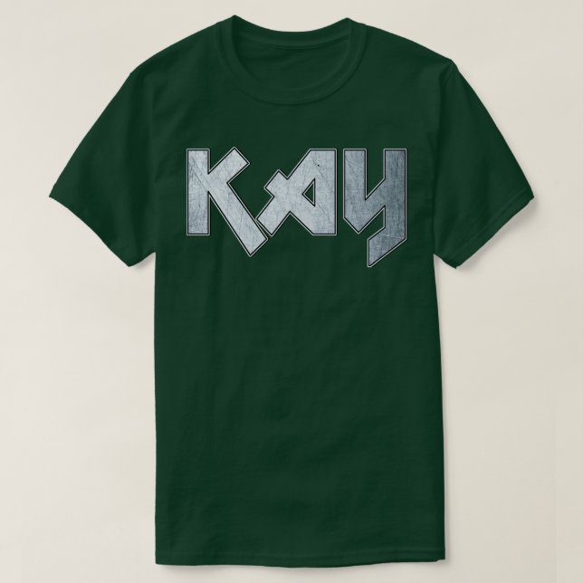 Heavy metal Kay T-Shirt (Design Front)