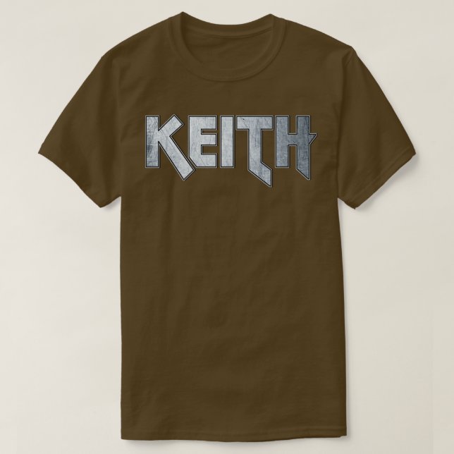 Heavy metal Keith T-Shirt (Design Front)