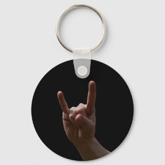 heavy metal key ring