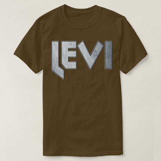 Heavy metal Levi T-Shirt (Design Front)