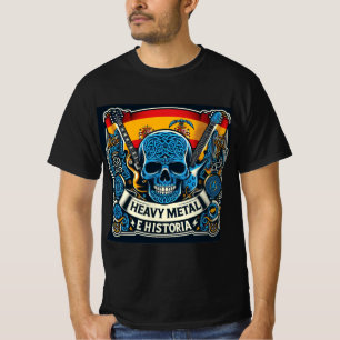 Heavy metal logo and history - Youtube T-Shirt