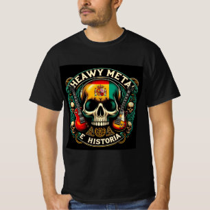 Heavy metal logo and history - Youtube T-Shirt