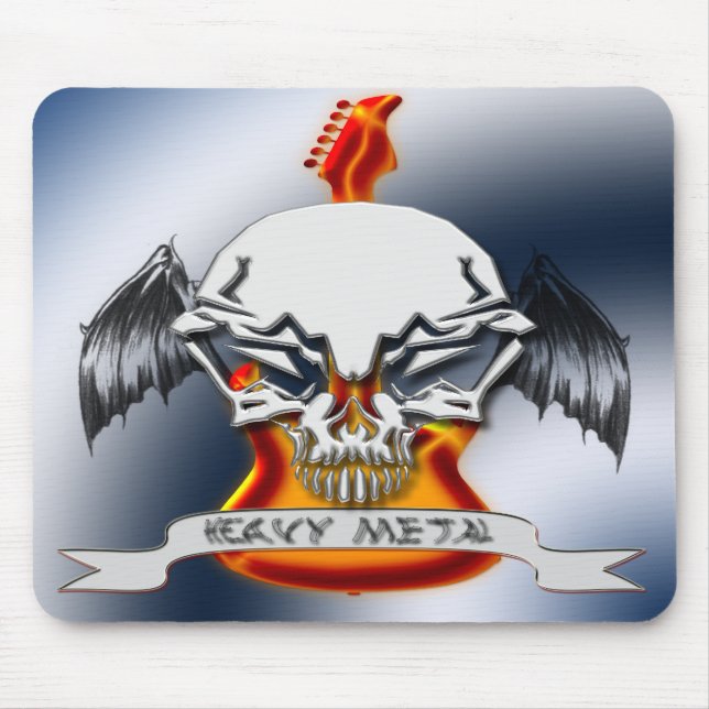 Heavy Metal Mouse Pad (Front)