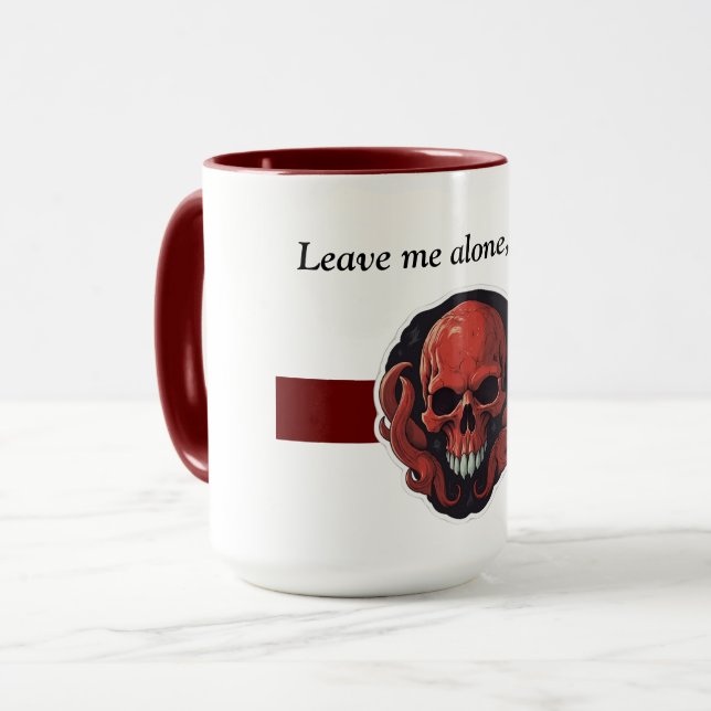 Heavy Metal Mug (Front Left)