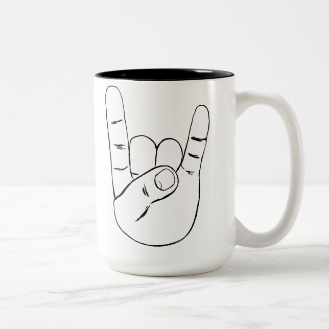 Heavy Metal Music Lover's Mug (Right)