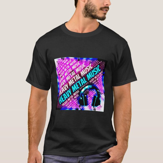 Heavy Metal Music T-Shirt (Front)