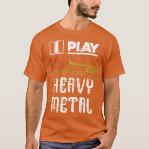 Heavy Metal Music Trombone T-Shirt