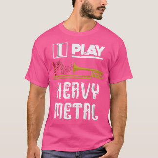 Heavy Metal Music Trombone T-Shirt
