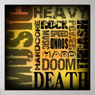 Heavy Metal Party Poster