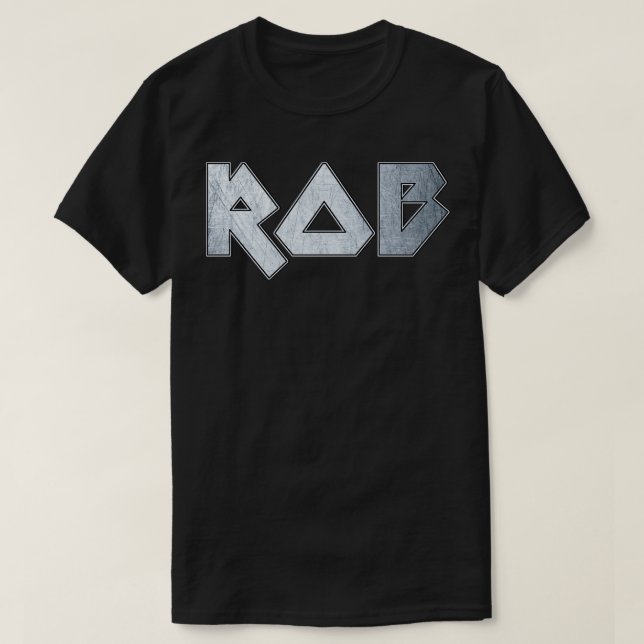 Heavy metal Rob T-Shirt (Design Front)