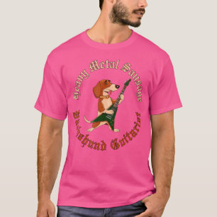 Heavy-Metal Sausage As Dachshund Guitarist Is Funn T-Shirt