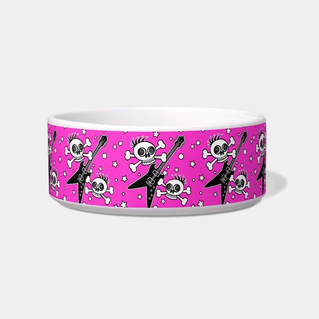 Heavy Metal Skulls Bowl (Front)