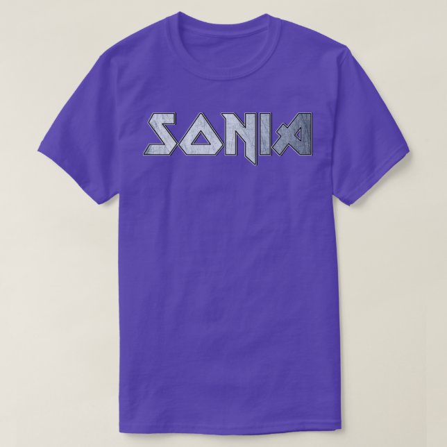 Heavy metal Sonia T-Shirt (Design Front)