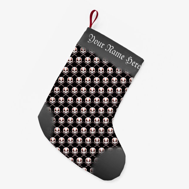 Heavy Metal Stocking Rock & Roll Drummer Custom (Front (Hanging))