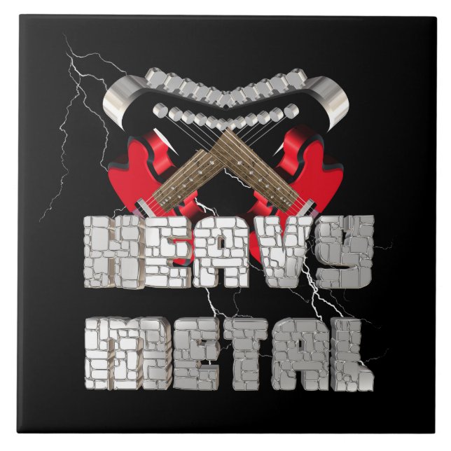 Heavy metal tile (Front)