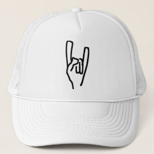 heavy metal trucker hat