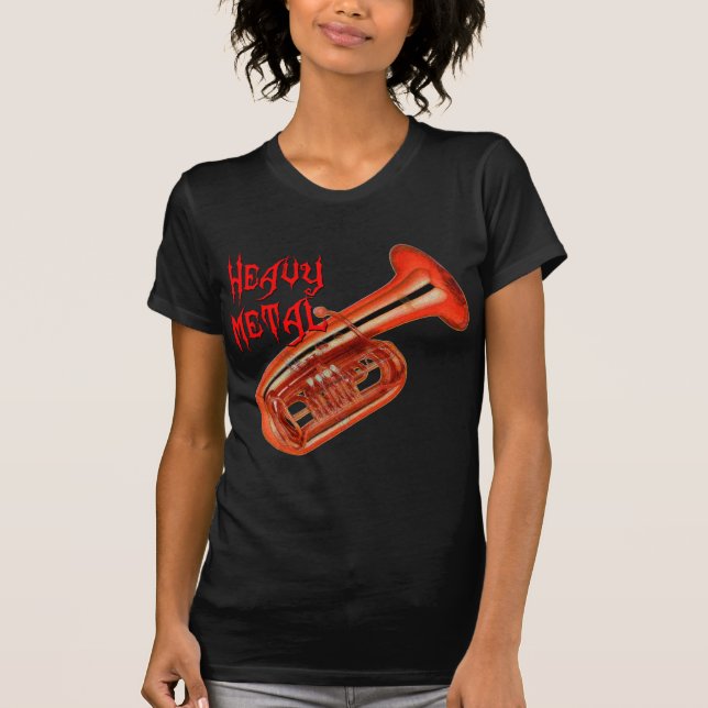 Heavy Metal Tuba T-Shirt (Front)