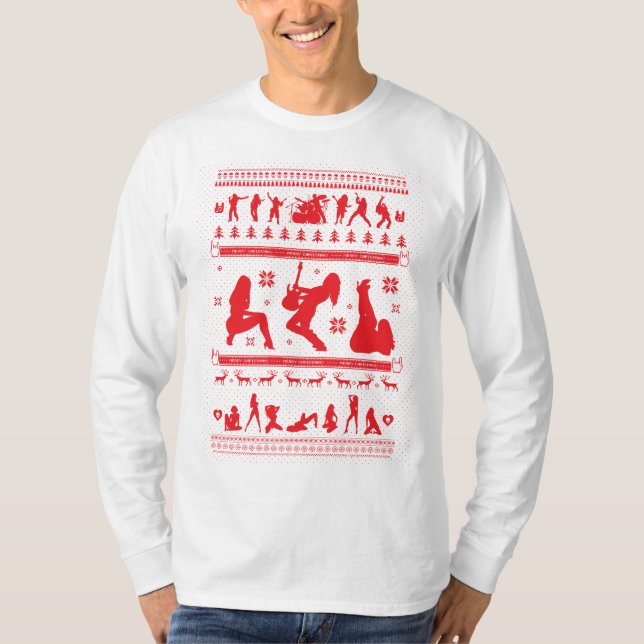 HEAVY METAL UGLY CHRISTMAS SWEATER 2 (Front)
