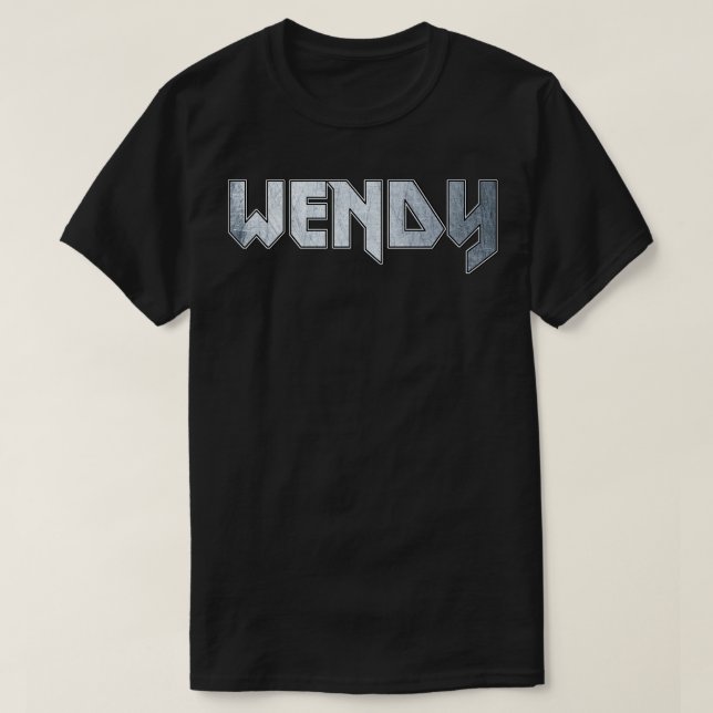 Heavy metal Wendy T-Shirt (Design Front)