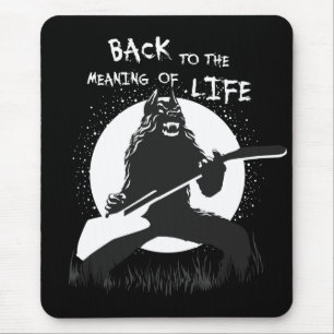 Heavy Metal Werewolf Mouse Pad