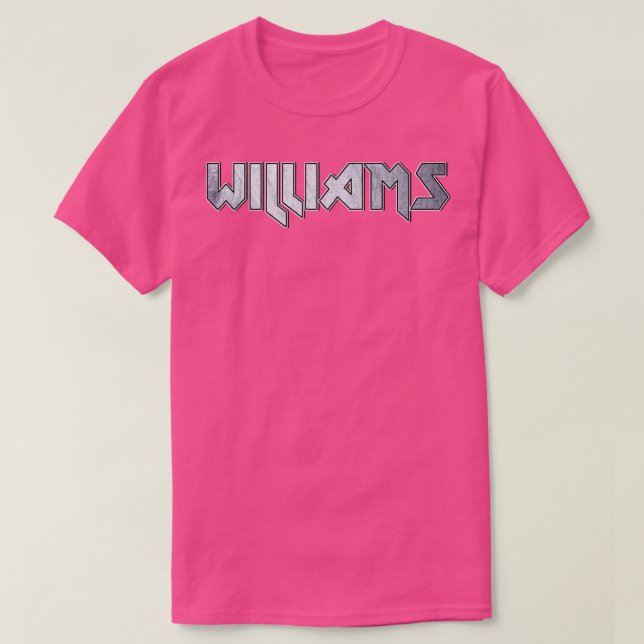 Heavy metal Williams T-Shirt (Design Front)