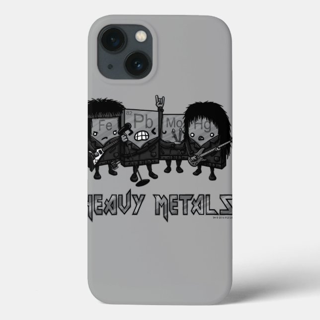 Heavy Metals Case-Mate iPhone Case (Back)