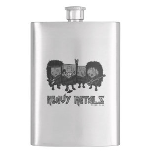 Heavy Metals Hip Flask