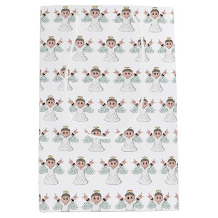 Heavy Music Loving Angel Medium Gift Bag