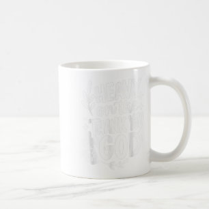 Heavy On The Thank You God Retro Coffee Mug