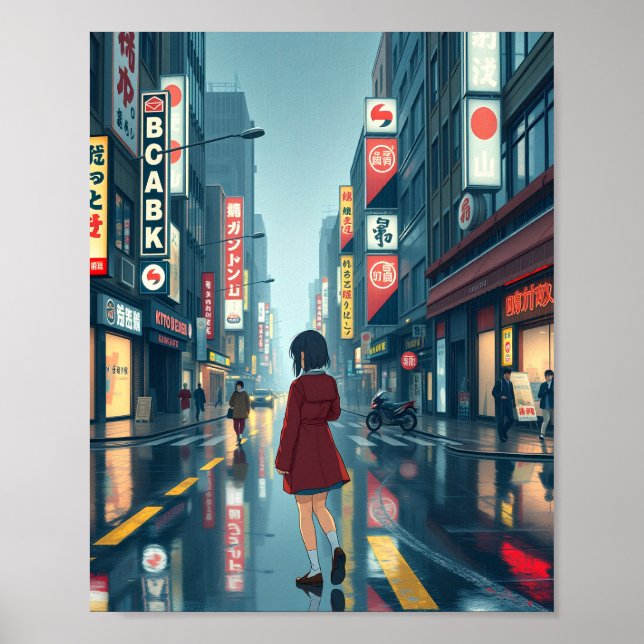 heavy rain in tokyo 1  poster (Front)