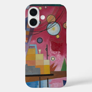 Heavy Red by Wassily Kandinsky iPhone 16 Case