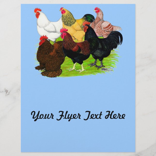 Heavy Rooster Assortment Flyer (Front)