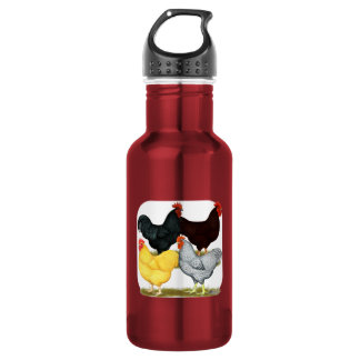 Heavy Rooster Chicken Quartet 532 Ml Water Bottle