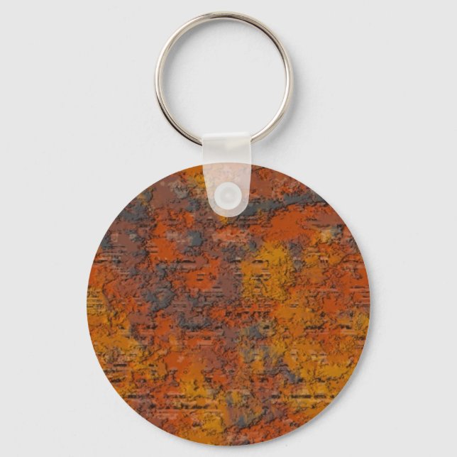 Heavy Rust Key Ring (Front)