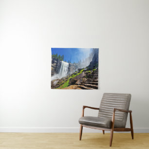 Heavy Spray from Vernal   Yosemite National Park Tapestry