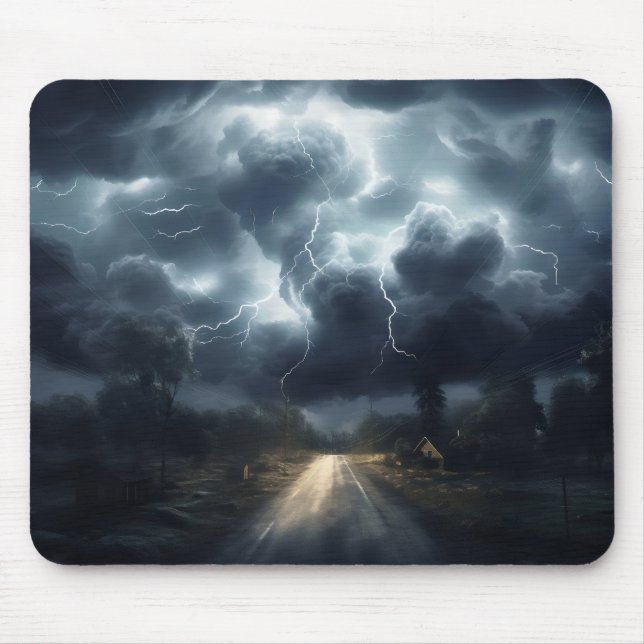 Heavy Storm Mouse Pad (Front)