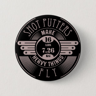 heavy things that fly 2 6 cm round badge