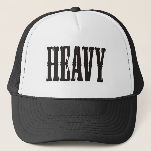 heavy trucker hat (Front)