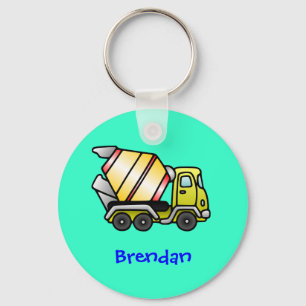 Heavy truckmixer key ring