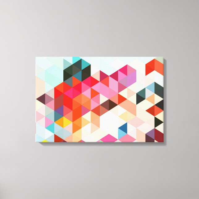 Heavy Words Canvas Print (Front)