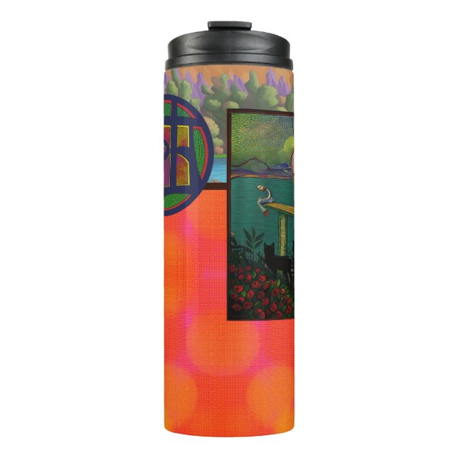 Heavy world signed Thermal Tumbler (Front)