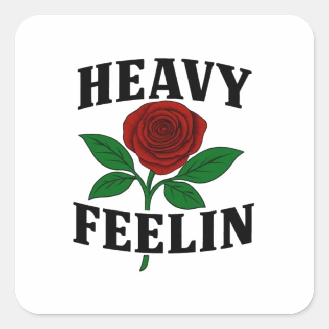 Heavyfeelin Sticker (Front)