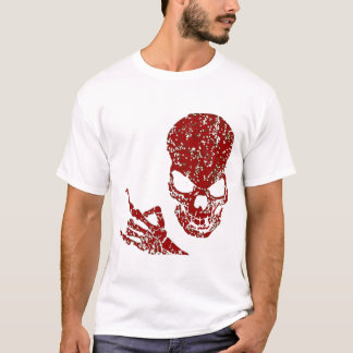 HeavyMetal Skull Red T-Shirt