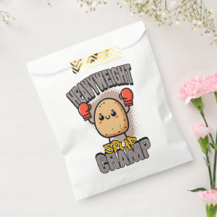 Heavyweight Spud Champ Boxing Potato Favour Bags